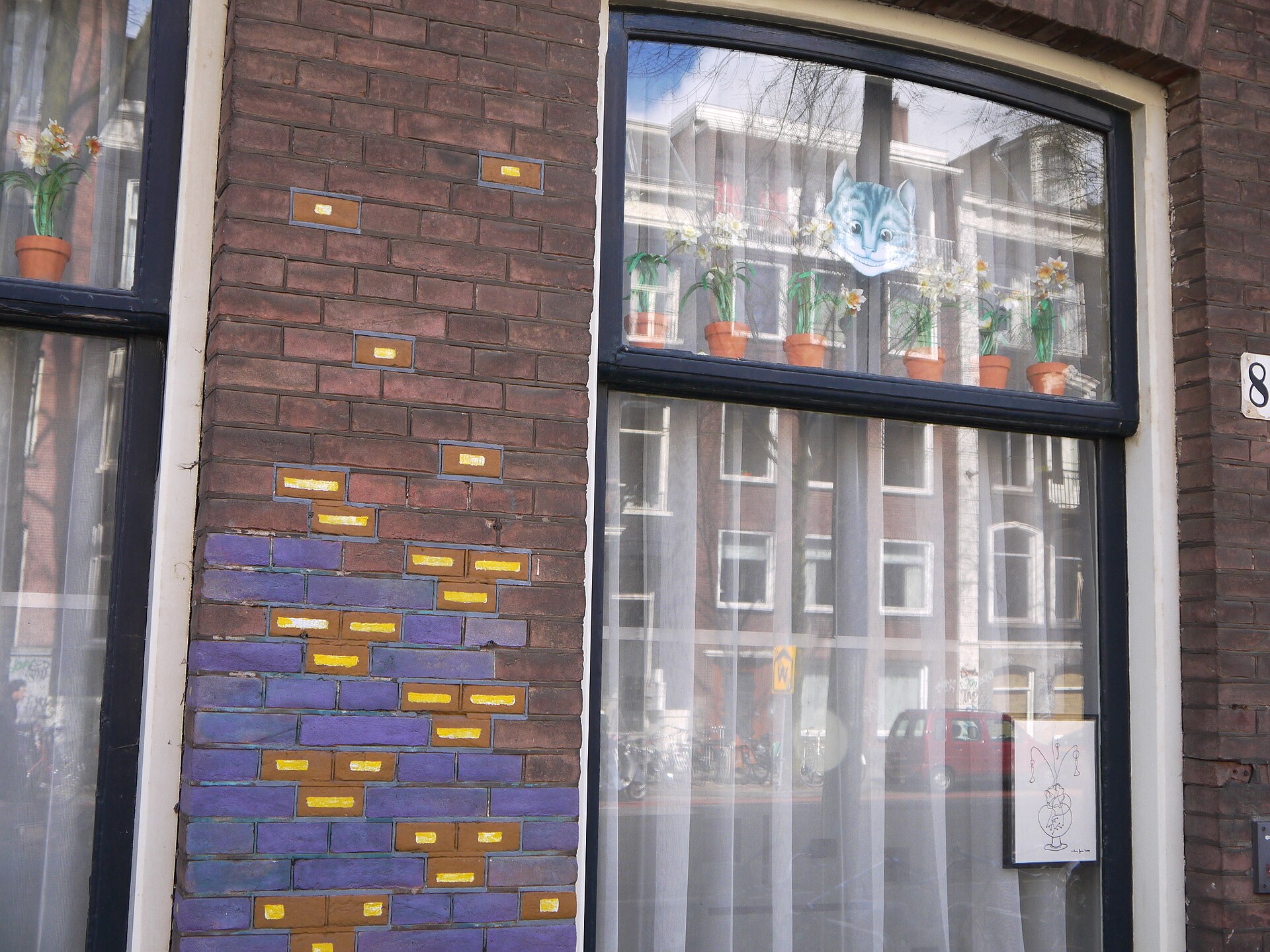 Amsterdam canal house facade