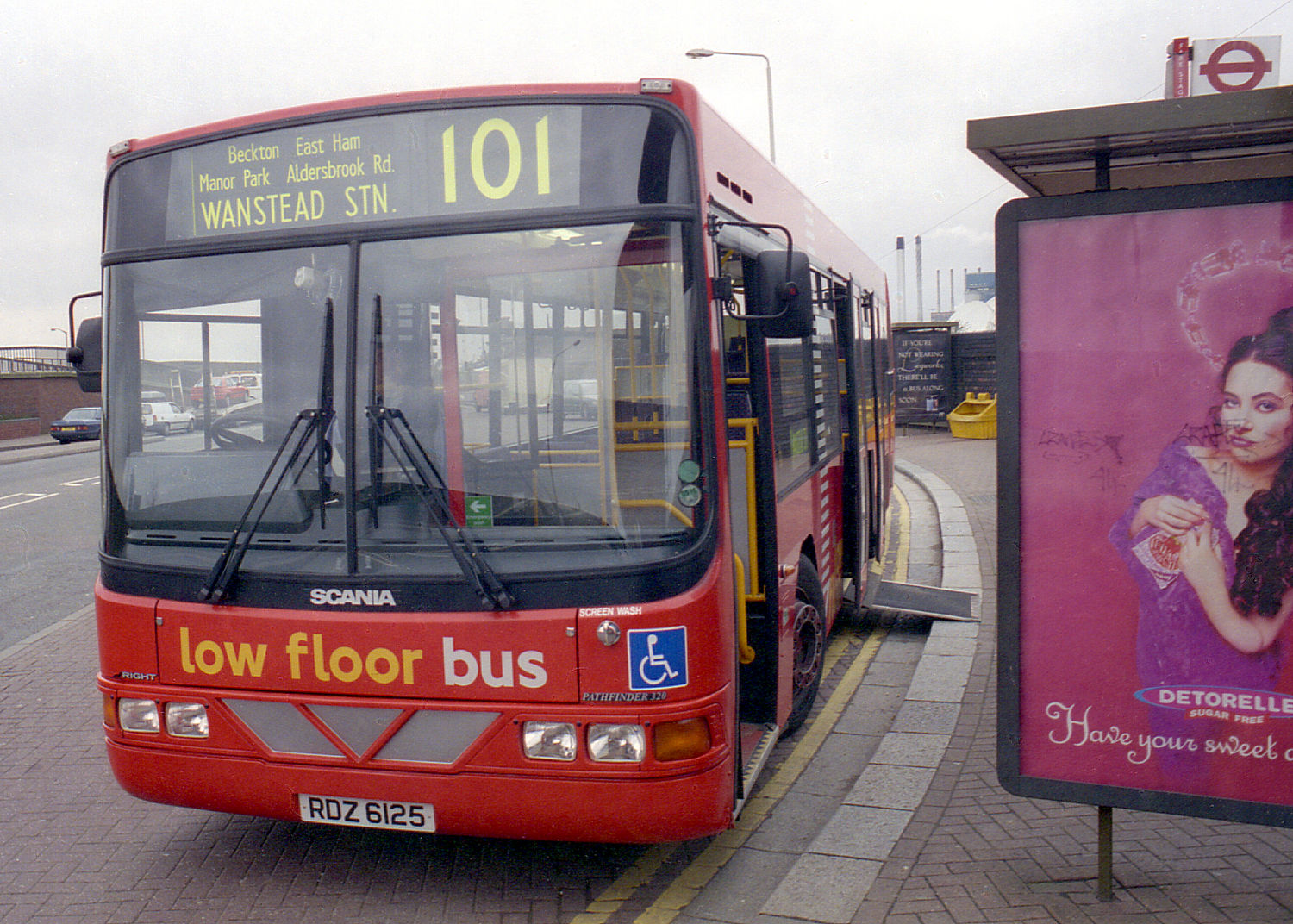 London bus wheelchair ramp
