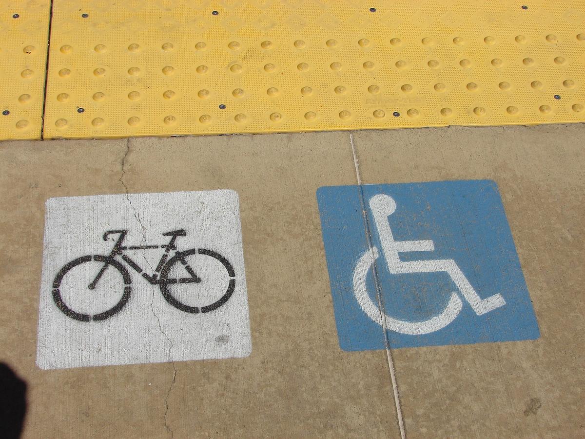 city transit accessible sign